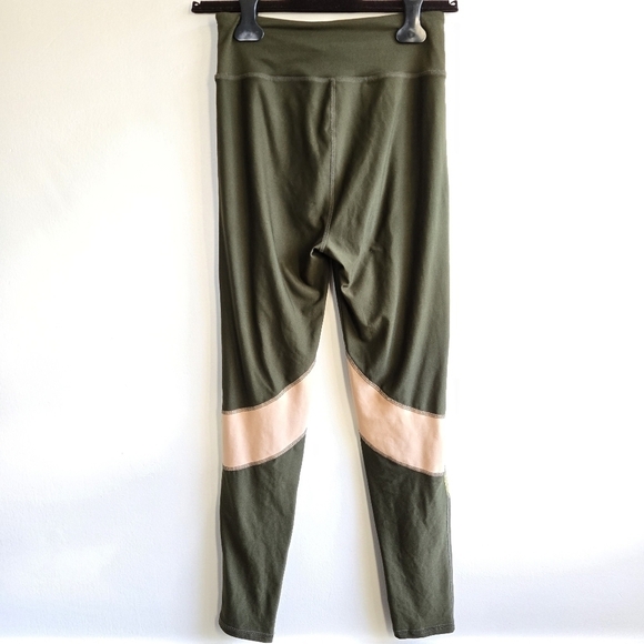 Notes Du Nord Regina High Waist Dark Olive Leggings Small - Picture 9 of 11